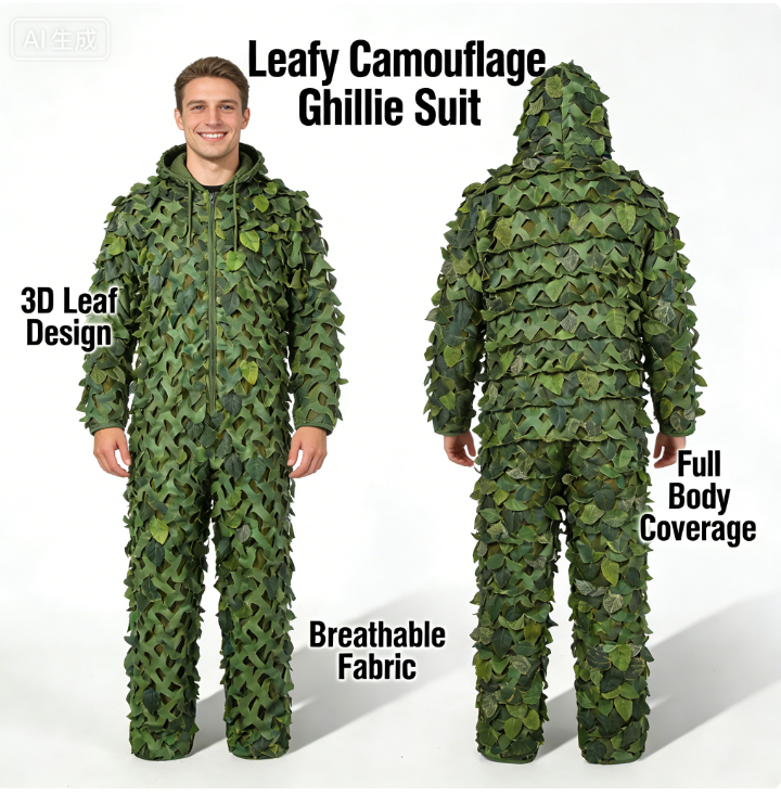 Hunting Outdoor Clothing - Hunting Hidden Camouflage Mesh Clothing Geely