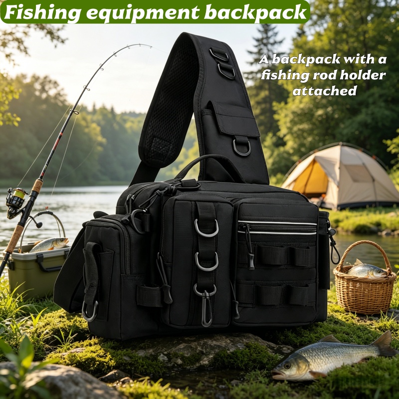 Outdoor Hunting Place - Outdoor fishing bag, with a built-in
