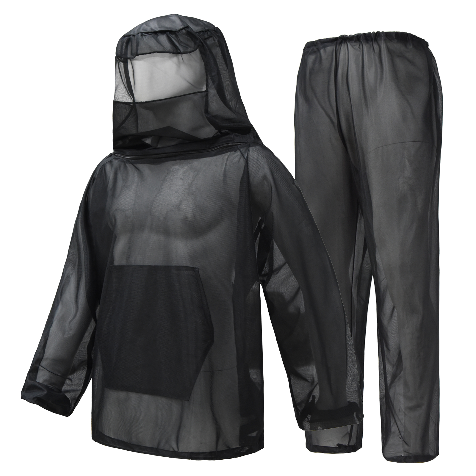 Hunting Outdoor Clothing - Outdoor Garden Black Mosquito-proof Anti-mosquito Beekeeping