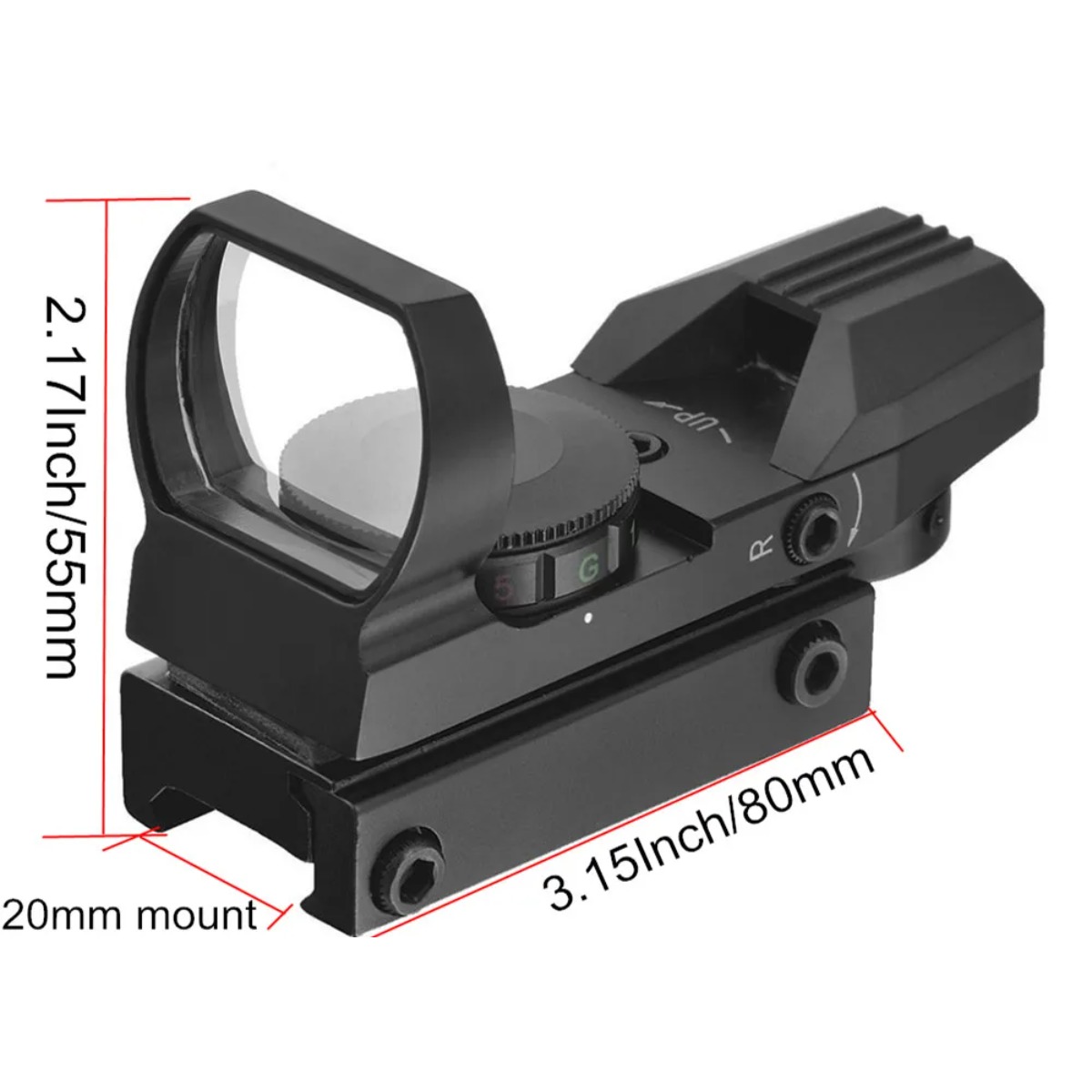 Tactical Riflescope 20mm Picti - Crossbow Scope Sight recension och pris