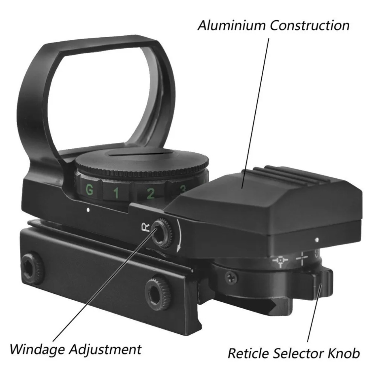 Tactical Riflescope 20mm Picti - Crossbow Scope Sight recension och pris