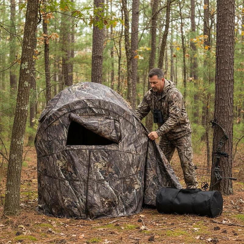 Hunting Blind 1 Person For Dee - Hunting & Outdoor Supplies Photos recension och pris