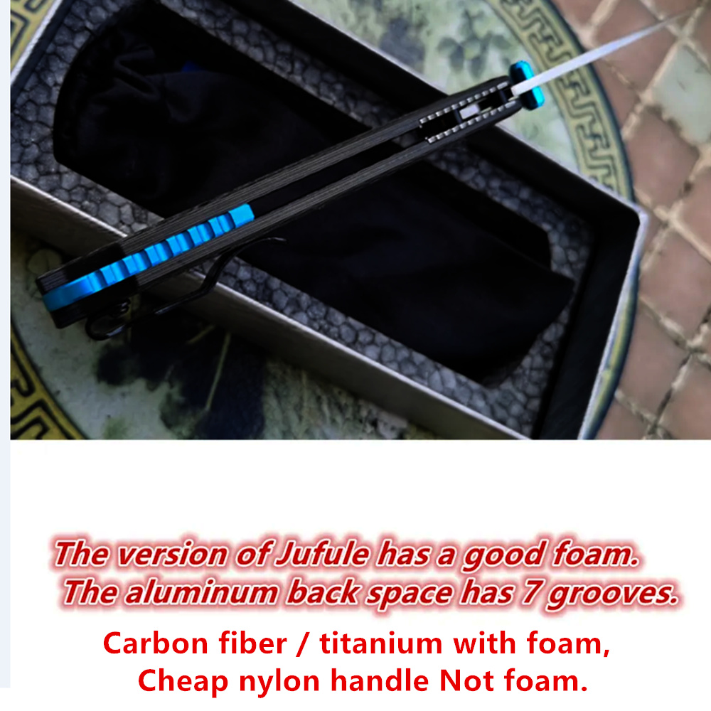 JUFULE Best Foam 535 nylon fib - Best Hunting Outdoor Knife recension och pris