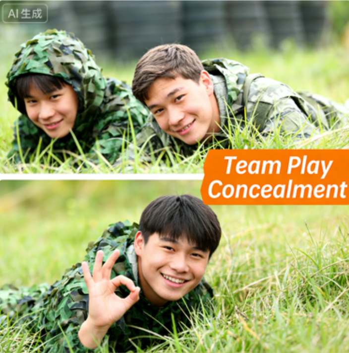 Hunting Hidden Camouflage Mesh - Hunting Outdoor Clothing recension och pris