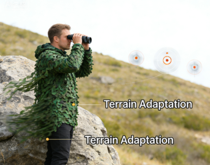 Hunting Hidden Camouflage Mesh - Hunting Outdoor Clothing recension och pris