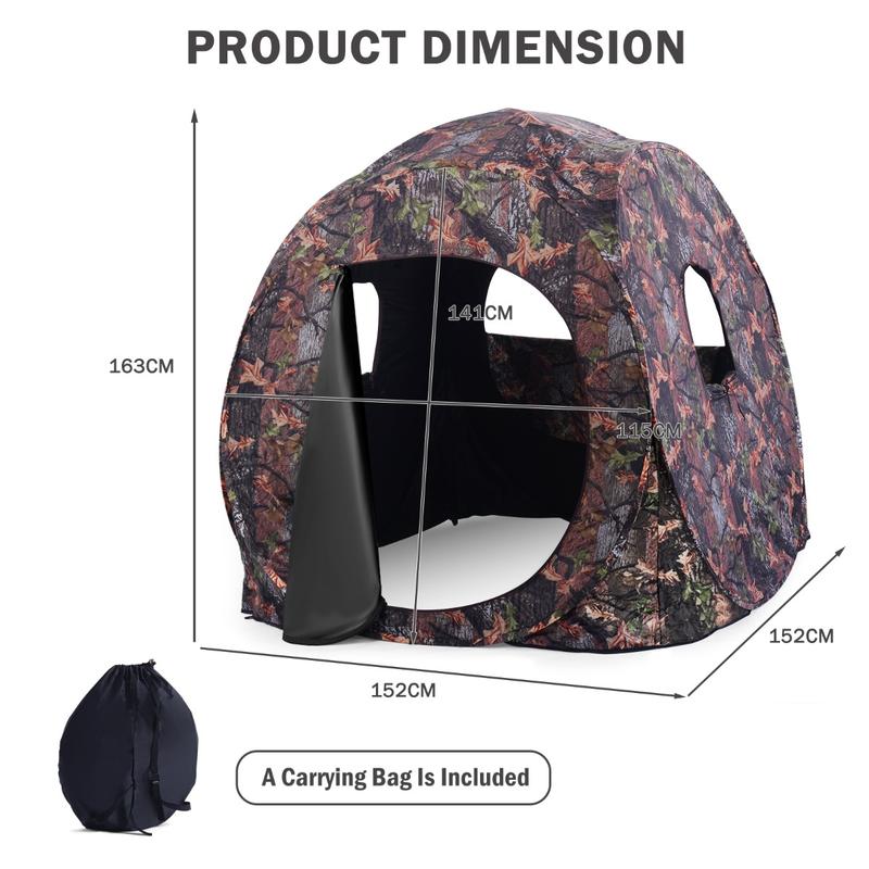 Portable Pop up Ground Camo Bl - Hunting & Outdoor Supplies Photos recension och pris