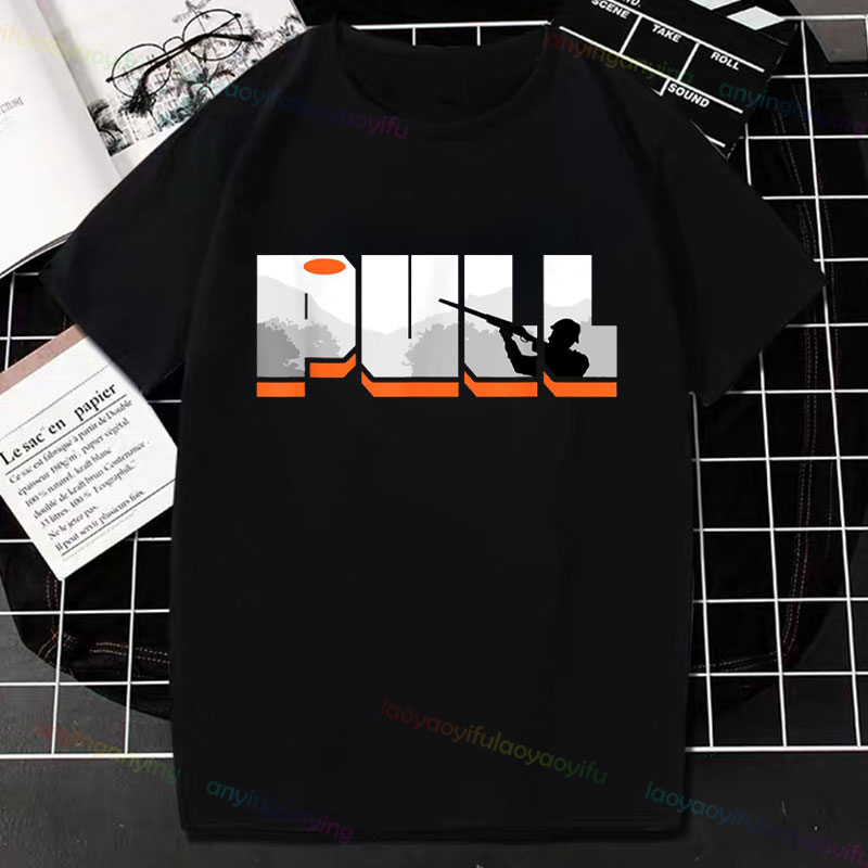 Trap Shooting T-Shirt Hunt Cla - Outdoor Hunting Graphic Tees recension och pris