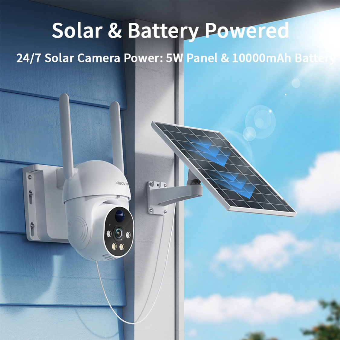 XIAOVV Solar camera wireless 4 - Trail Camera Infrared recension och pris