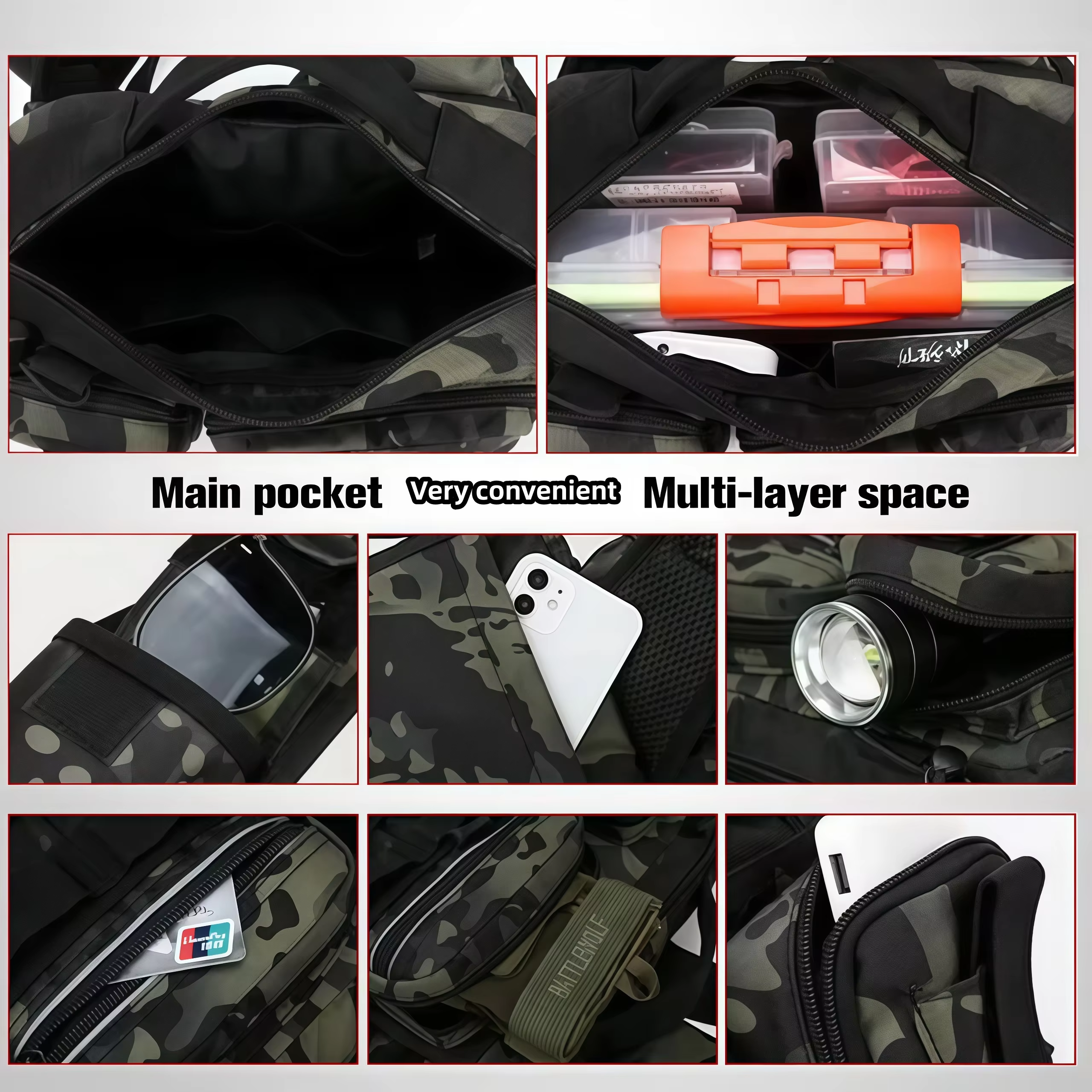 Outdoor fishing bag, with a bu - Outdoor Hunting Place recension och pris