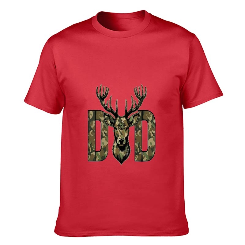 Men Women Unisex Short Sleeve  - Outdoor Hunting Graphic Tees recension och pris