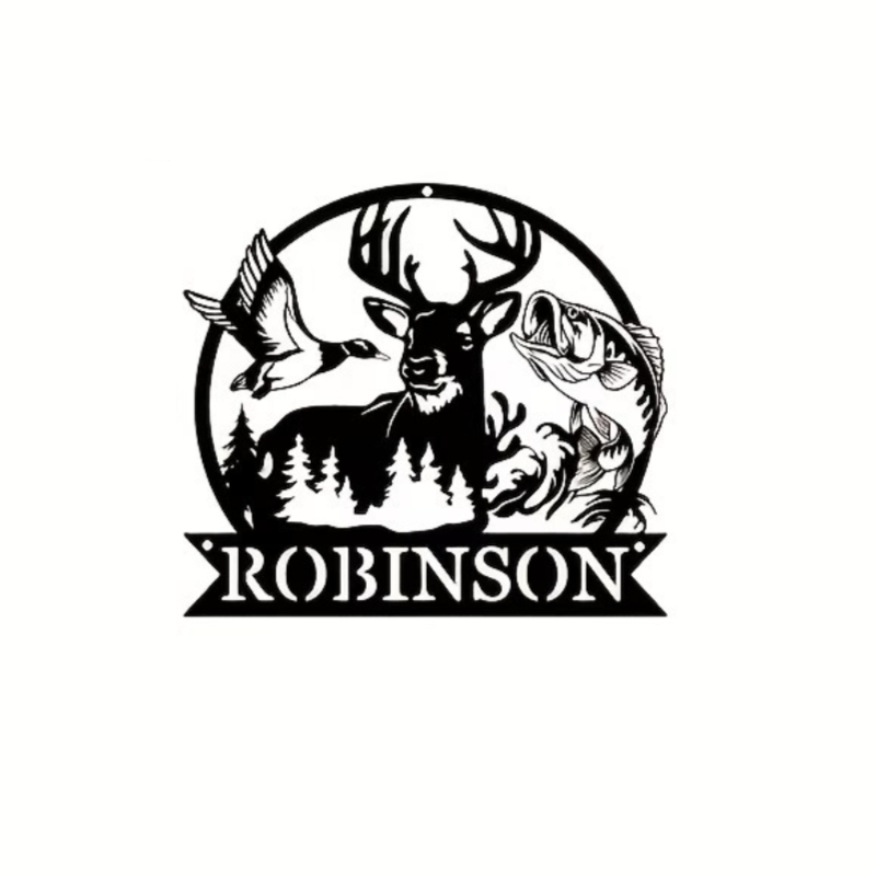 Personalized Metal Deer Huntin - Outdoor Hunting Names recension och pris