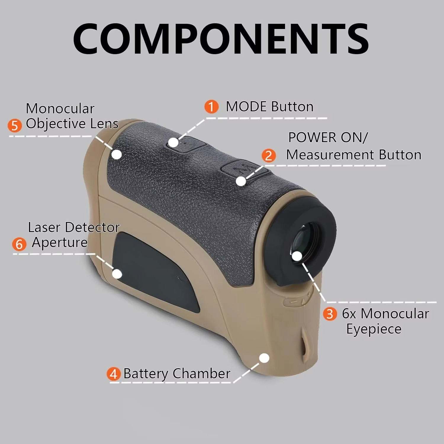 2000M laser rangefinder for go - Hunting & Outdoor Supplies Photos recension och pris