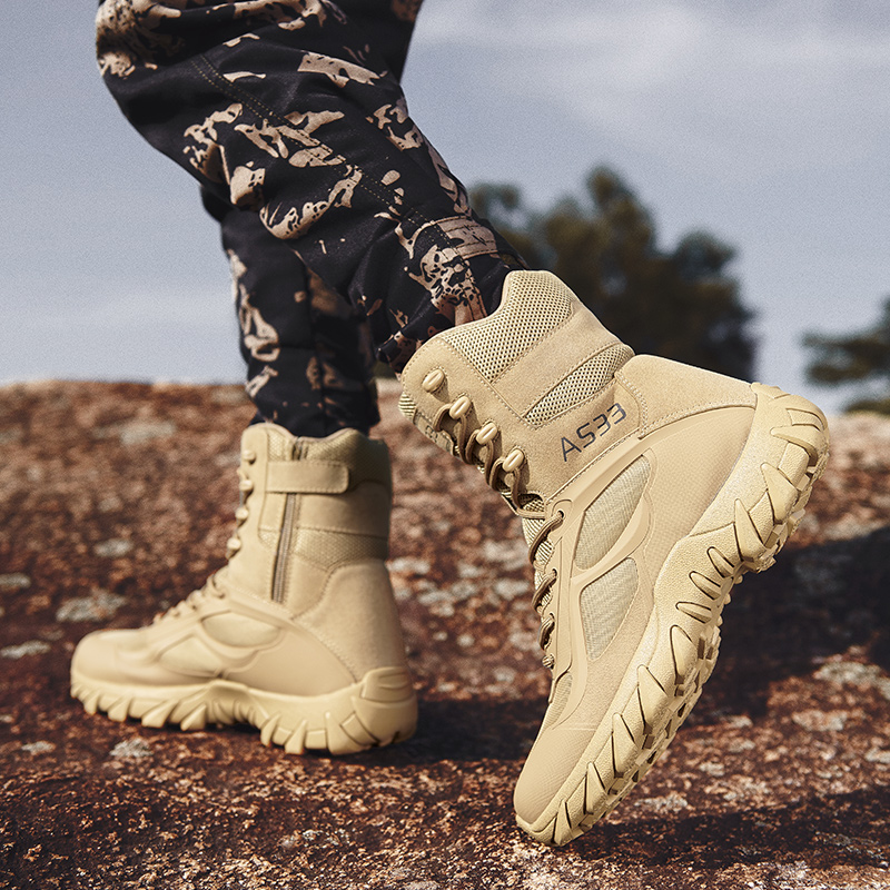 Men Tactical Boot Safety Anti- - Hunting Outdoor Brands recension och pris