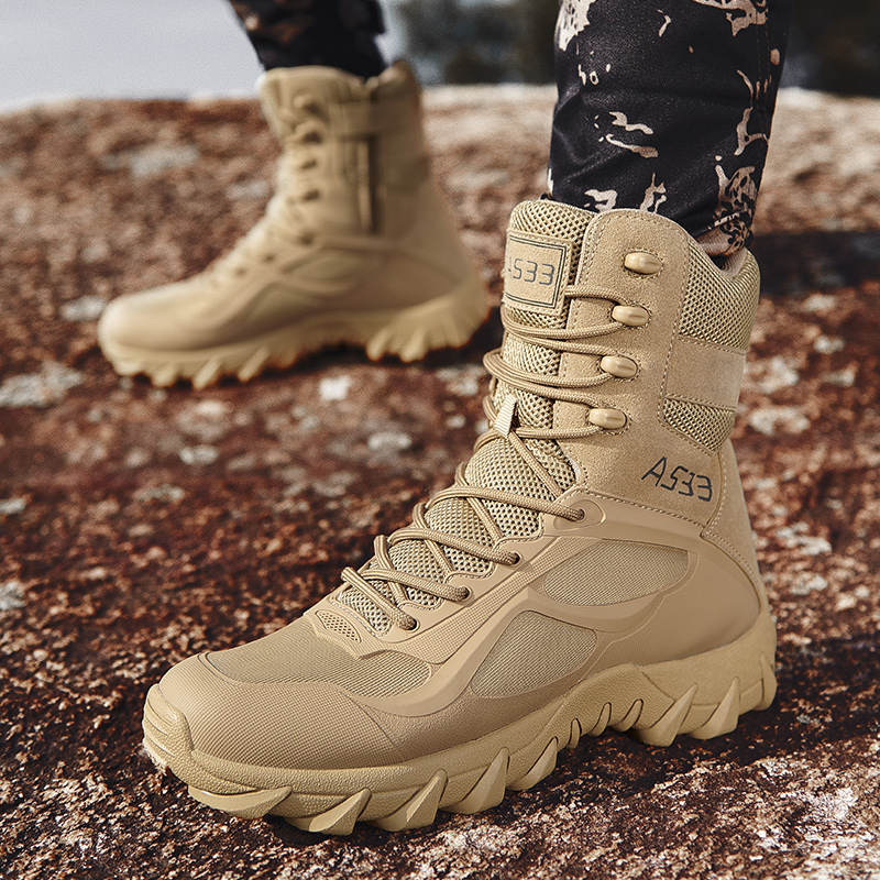 Men Tactical Boot Safety Anti- - Hunting Outdoor Brands recension och pris