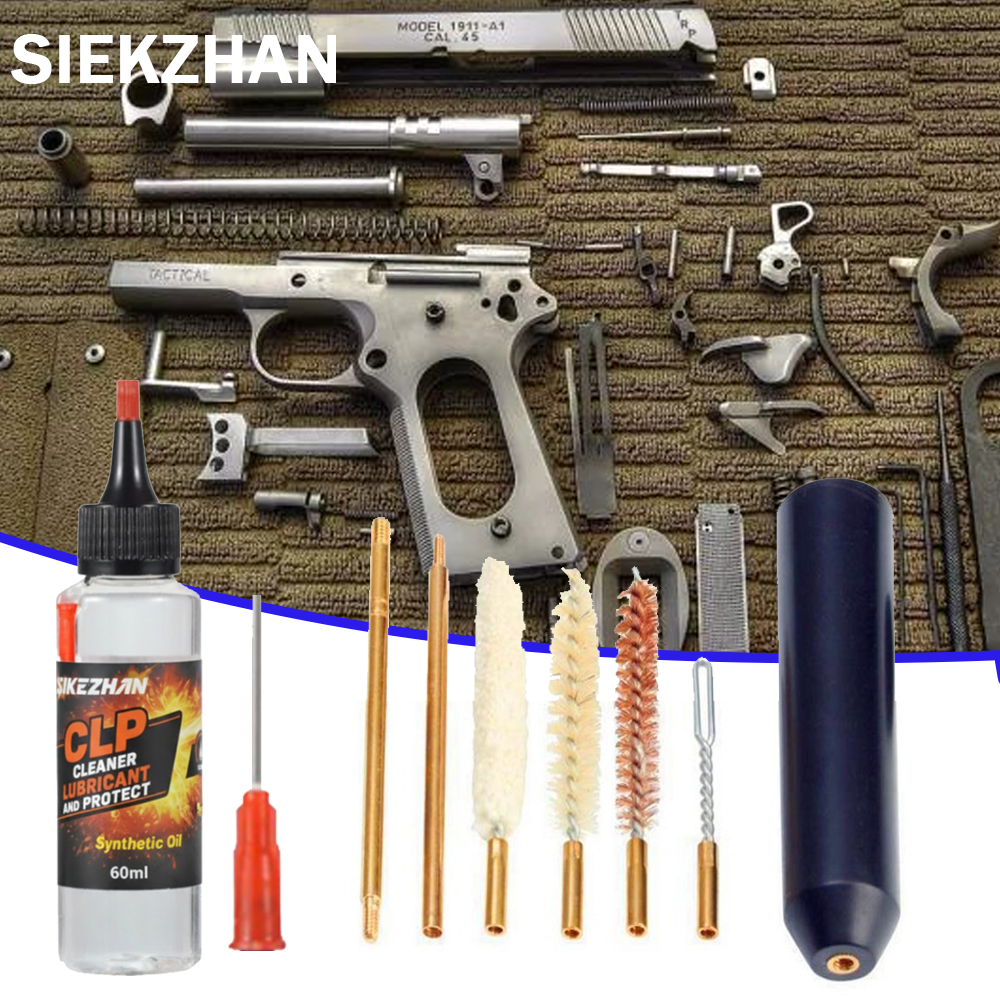 8Pcs/Set Hand Gun Rod Brush Po - Gun Cleaning Rod recension och pris