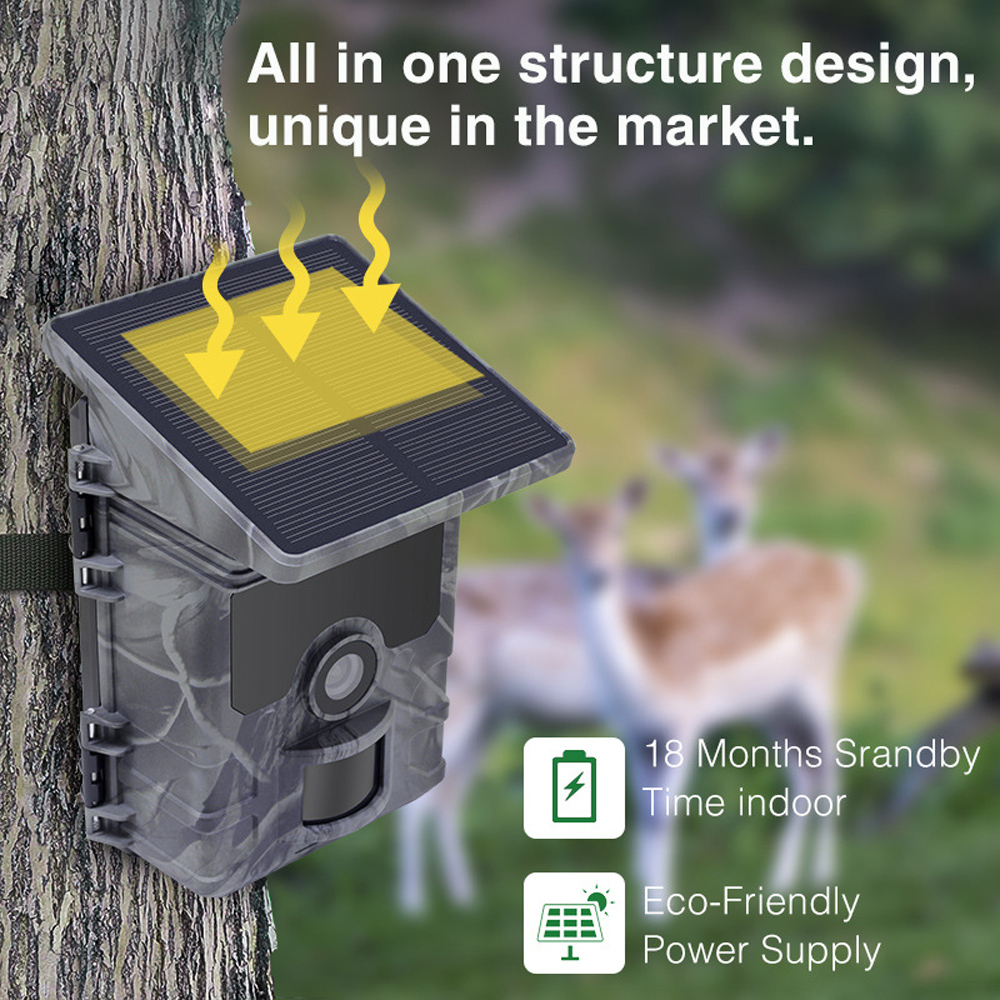 YNFECN 2025 HC600A Outdoor Sol - Trail Camera Infrared recension och pris