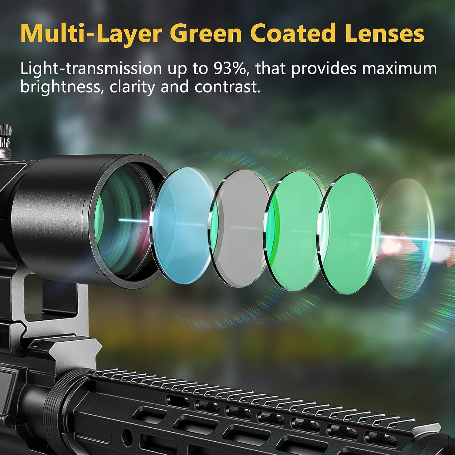 CVLIFE 1.5-5x32 Crossbow Scope - Crossbow Scope Sight recension och pris