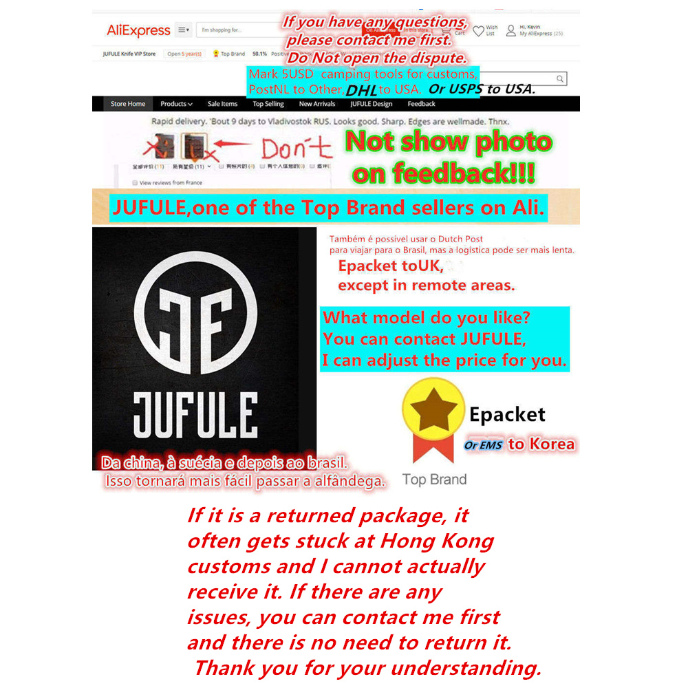 JUFULE Best Foam Bugout 535 Ba - Best Hunting Outdoor Knife recension och pris