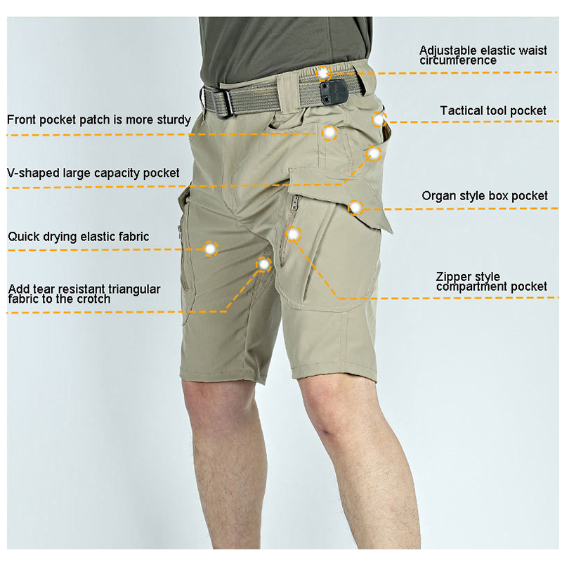 Quick Dry Tactical Shorts Men  - Outdoor Hunting Overalls recension och pris