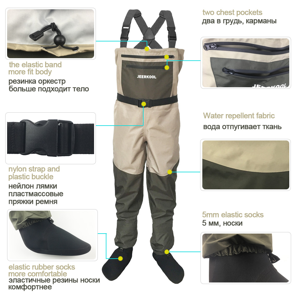 Fly Fishing Clothes Waders Out - Outdoor Hunting Overalls recension och pris