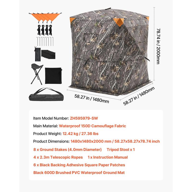 Hunting Blind 2-3 Person For T - Hunting & Outdoor Supplies Photos recension och pris