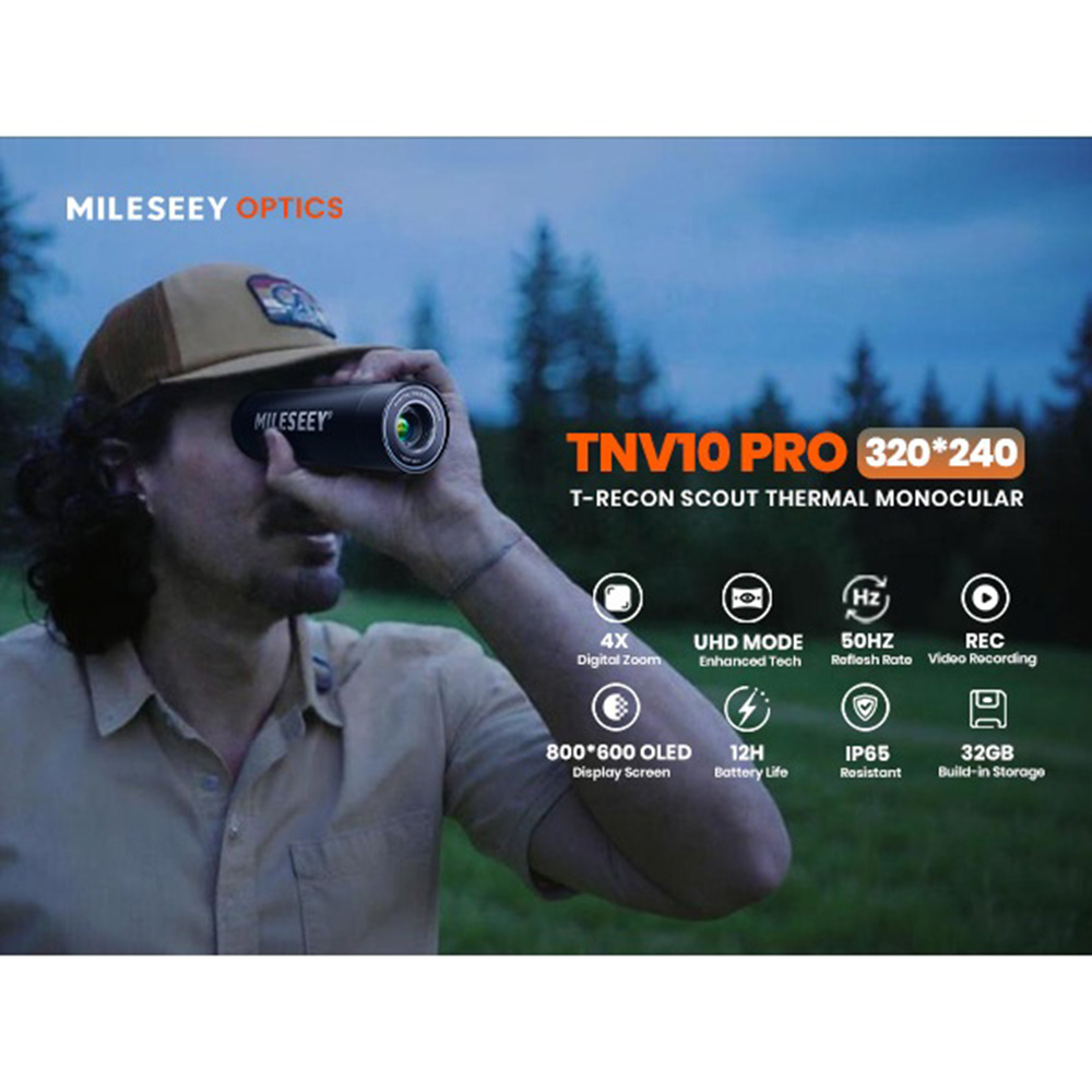 MILESEEY TNV10 PRO 320×240 Res - Trail Camera Infrared recension och pris