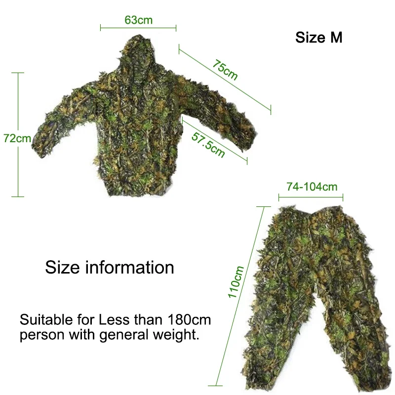 Men Women Kids Outdoor Ghillie - Hunting Outdoor Pants recension och pris