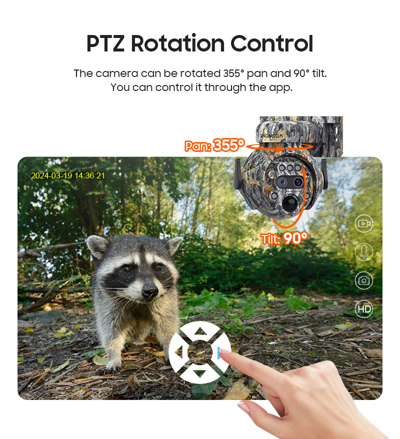 INQMEGA 4K 4G SIM Solar Securi - Trail Camera Infrared recension och pris