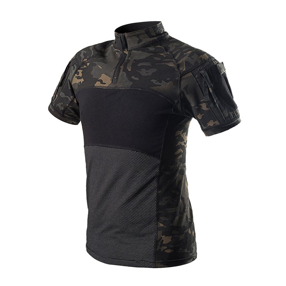 Tactical Short Sleeve Camoufla - Hunting Outdoor Clothing recension och pris