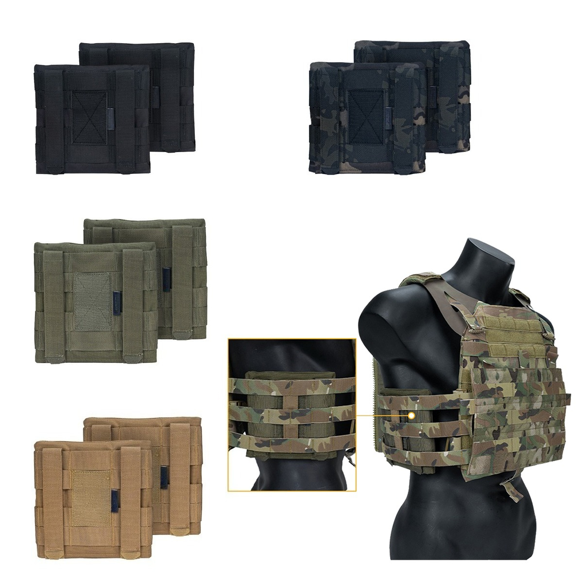 Tactical Side Plate Pouch For  - Hunting Outdoor Store recension och pris