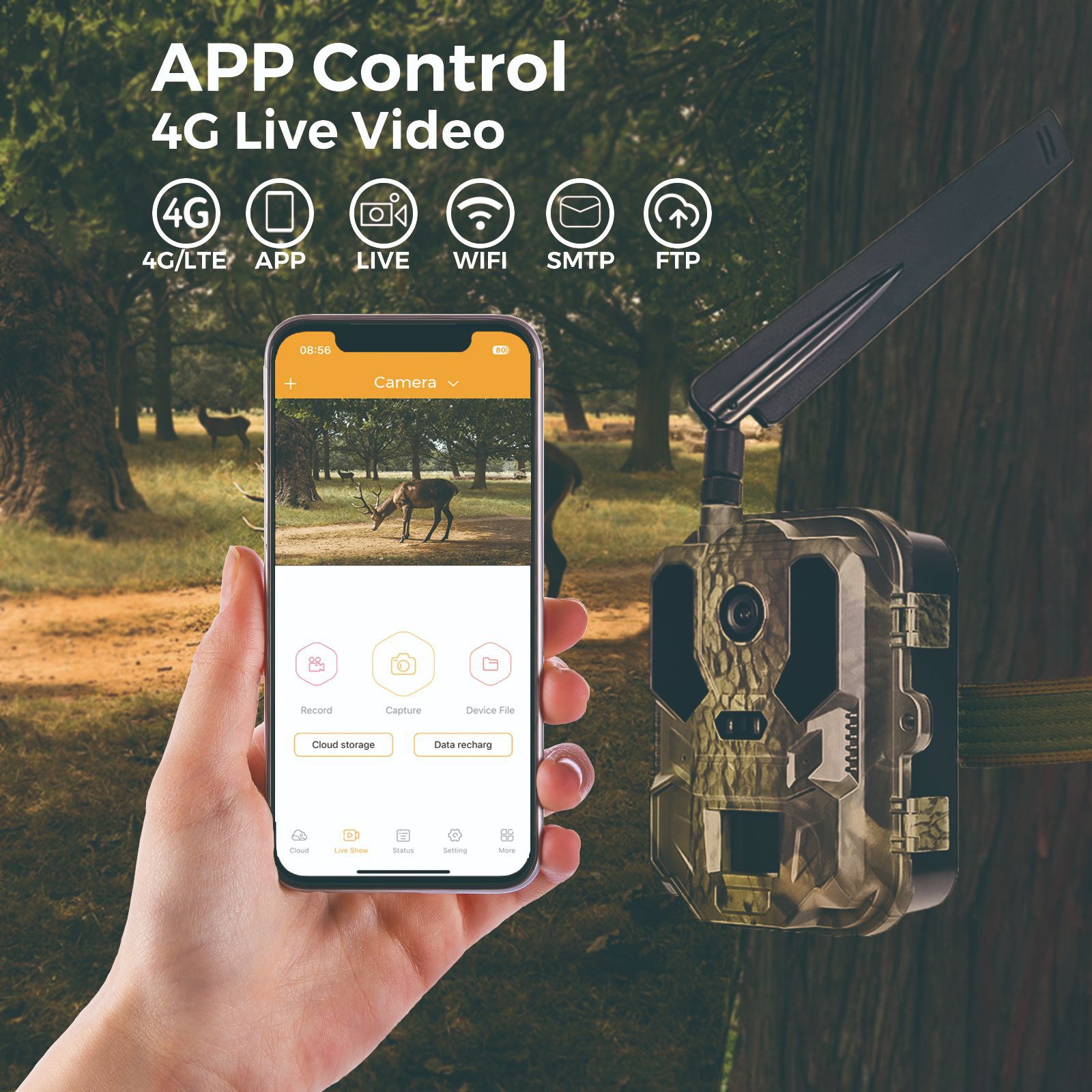 4G outdoor wildlife infrared c - Trail Camera Infrared recension och pris