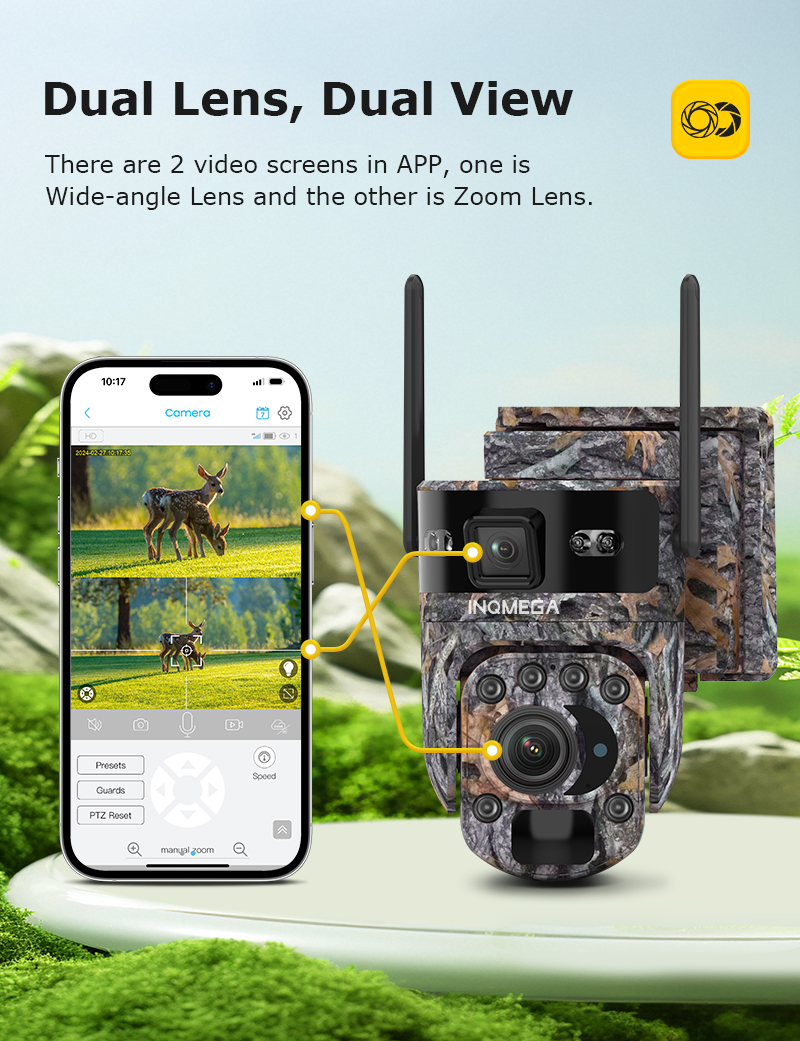 INQMEGA 50X Zoom Trail Cameras - Trail Camera Infrared recension och pris