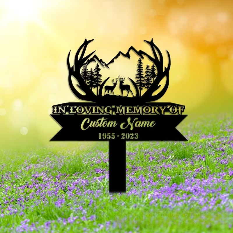 Custom Deer Hunting Memorial S - Outdoor Hunting Names recension och pris